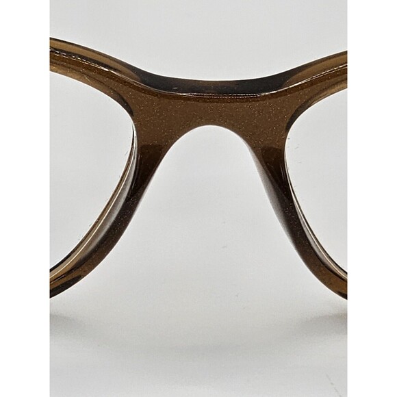 COACH HC 6072 5328 BROWN GLITTER AUTHENTIC EYEGLASSES 52/17 135 Clear Lenses - Picture 10 of 12